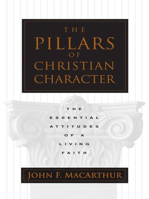cover image of The Pillars of Christian Character